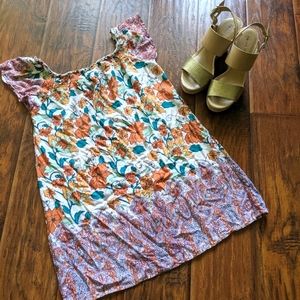 Angie Floral Tunic